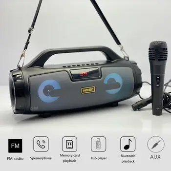 Prenosný Reproduktor Bezdrôtové Bluetooth Reproduktory 4Dstereo Soundbar Vonkajšie Športové Nepremokavé stĺpec Hudobné centrum systému caixa de som