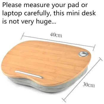 Prenosný Stôl Tácku Mini Stôl na Pad/Telefón/Kniha Ziskové Office Obed Vankúš Notebook Piknik/Kempovanie Tabuľky Auto Sedáku