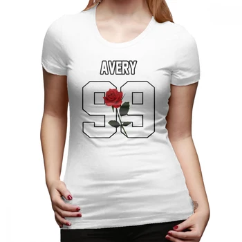 Prečo Dont Sme T-Shirt Jack Avery Rose T Shirt Street Fashion Krátky Rukáv Ženy tričko Bavlna O Krk Nadrozmerná Dámy Tee Tričko