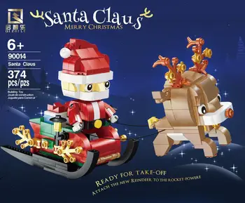 Priatelia Mesto Elf Club House Stavebné Kamene Vianočné Hračky Pre Deti Nastaviť Santa Claus Strom, Hrad Prepravu Kompatibilné 10275