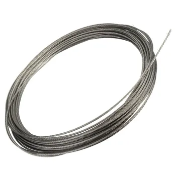 Priaznivé 1,5 mm 7*7 Drôt, Lano 15M Nehrdzavejúcej Ocele Kábel,Plavby Marine Grade,316 /316L