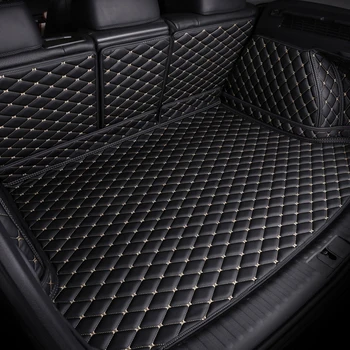 Prispôsobený kufri rohože cargo Vložkou pre Audi A7 S7 6D nepremokavé ťažkých ideálny úplné pokrytie prípade auto-styling koberce, koberec li