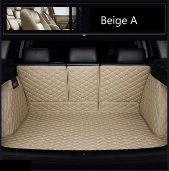 Prispôsobený kufri rohože cargo Vložkou pre Audi A7 S7 6D nepremokavé ťažkých ideálny úplné pokrytie prípade auto-styling koberce, koberec li