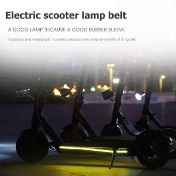 Pro LED Pásy Baterka Bar Lampa Pre Xiao Mijia M365 Elektrický Skúter Skateboard Noc Cyklistické Bezpečnosti Dekoratívne Svetlo