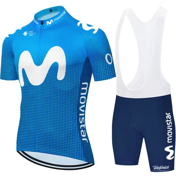 Pro Team black Movistar cyklistika dres mužov maillot ciclismo Lete na Bicykli Jersey vyhovovali Požičovňa abbigliamento ciclismo estivo 2020