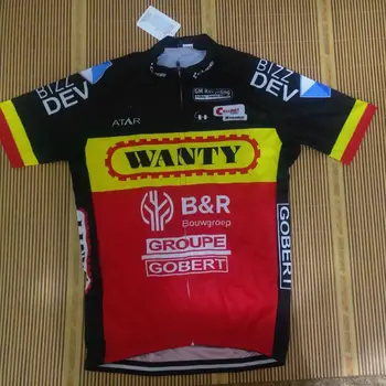 Pro team wanty Belgického cyklistické dresy lete Požičovňa maillot priedušná MTB Krátke cyklistické oblečenie Ropa Ciclismo len
