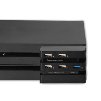 Profesionálne 2 Až 5 Hub vysokorýchlostné USB 3.0 2.0 Hub Extender Adaptér Konzoly Príslušenstvo Pre PlayStation4 PS4 Pro Herné Konzoly