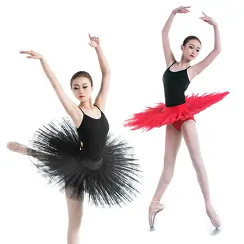 Profesionálne Balet Tutu Biela, Ružová, Čierna, Červená Palacinka Tutu Sukne Praxe, Nácvik Tanier Balet Pol Tutus Deti Dieťaťa Ženy