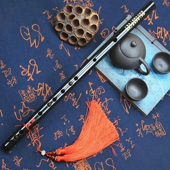 Profesionálne Bambusová Flauta pre Deti, Dospelých Priečne Dizi Flauta Hudobné Nástroje C D E F G Tlačidlo Drevená Flauta Flauta