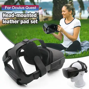 Profesionálne Náhradné VR Hra Hlavou Popruh Set Top Popruh Pad Zadný Popruh Pad pre Oculus Quest VR Headset Príslušenstvo