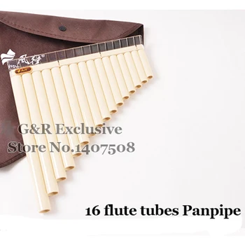 Profesionálne Panpipe Bicie Pan De Flauta Hudobný Nástroj 16 Rúry Položka Tradičné Ručne Vyrábané Xiao C Flauta Koncert Kapely