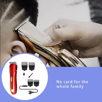 Profesionálny bezdrôtový hair clipper a elektrické chĺpkov v nose clipper mužov hair clipper zastrihávač brady holenie čistiaci stroj