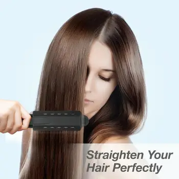 Profesionálny Parný Hair Straightener Auta Salon Pary Iónové Ploché Železo Vyrovnávaním Styler Keramické Turmalín Straightener