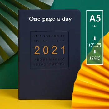 Program 2021 Plánovač Organizátor Diár Týždenný Mesačný Notebook a A5 Vestník 365 Deň Plán Poznámka Knihu Späť do Školy, Cestovné Príručky