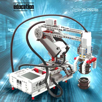 Programovanie Série EV3 roboty Model Stavebné Bloky Vzdelávania nastavenie PARY Kompatibilný s EV6 45544 Klasické Jadro robotické Hračky