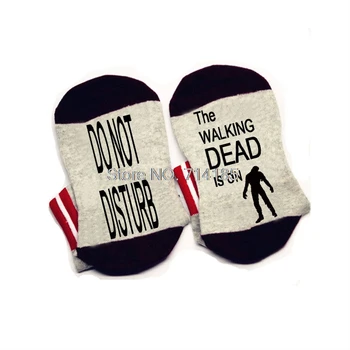Prosím nerušiť Ponožky Walking Dead ponožka pohodlné bavlnené Muži Ženy Ponožky