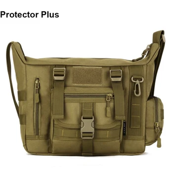 Protector Plus Vonkajšie Športová Taška Kamufláž Nylon Taktických Vojenských Messenger Taška Ipad, Laptop Taška pre Mužov Taška cez Rameno S385