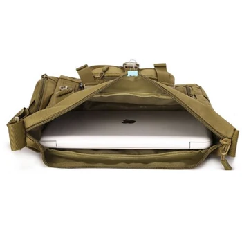 Protector Plus Vonkajšie Športová Taška Kamufláž Nylon Taktických Vojenských Messenger Taška Ipad, Laptop Taška pre Mužov Taška cez Rameno S385