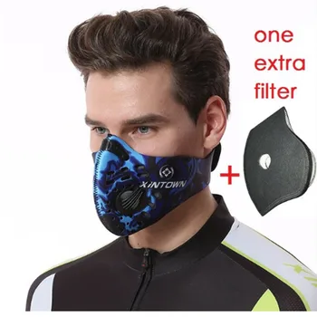 Proti Znečisteniu Ciclismo Cyklistické Masky Cyklistické uhlím protiprachová Masku na Tvár Požičovňa Vonkajšie Tréning maska, ochranný štít na tvár