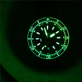 Proxima Mužov Wathces Limited Edition Automatické Mechanické Nepremokavé Potápanie Wath 300M MarineMaster Biela Dial Muž náramkové hodinky