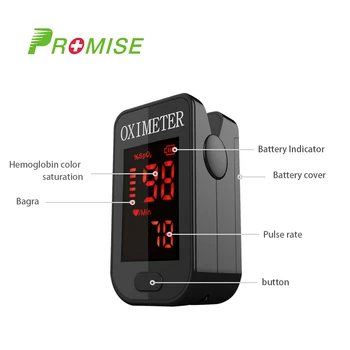 Prstu finger pulzný oximeter prenosné domácej série oximeter LED