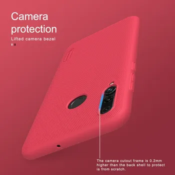 Prípad pre Huawei P Smart Plus 2019 /Vychutnať 9S Kryt NILLKIN Super Matné Štít Pevného PC Zadný Kryt Prípadoch