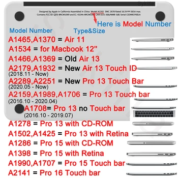 Prípad pre Macbook Pro 13 15 16 Vzduchu 13 11 12 Umenie, Slnečnica Tlač Kryt Retina Dotykový Panel Shell Dizajn Obrázok A2251 A2289