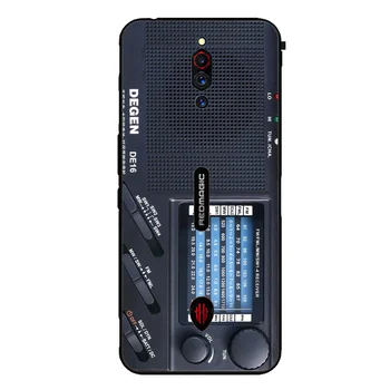 Prípad Pre ZTE Nubia Červená Mágia 5G Všetky Ochranu Retro Fotoaparát Gamepad Vzor Mäkké zadný Kryt prípadoch Pre RedMagic 5G NX659J Prípade
