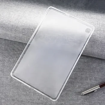 Prípad tabletu do roku 2020 Samsung S6 Lite 10.4 palce TPU Mäkké zadný kryt pre Galaxy Tab S6 Lite 10.4 2020 SM-P610 P615 Slim matný prípade