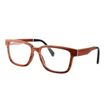 Príroda drevené okuliare, rám eben Zebra dreva čítanie krátkozrakosť progresívne photochormic okuliare muži ženy predpis vlastné objektív