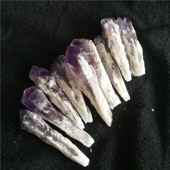 Prírodné ametyst crystal bullet quartz bod, palička na predaj