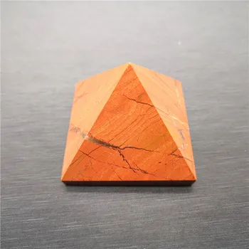 Prírodné Červený Jaspis Pyramídy Feng Shui Kameňa Vytesané Remesiel Egypta Egyptská Bodu Čakry Liečenie Reiki Crystal