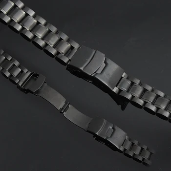 Príslušenstvo hodinky pánske nerezová oceľ remienok Pre Casio Seiko Občan Tissot Armani 18 20 22 mm dámy nepremokavé popruh prackou