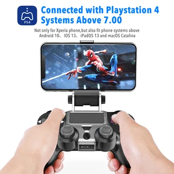 PS4 radič Rukoväti-Stojan Klip-Držiak Chytrý Mobilný Telefón stojan Svorka Mount Držiak Gamepad Radič Stojan, Držiak pre PS4
