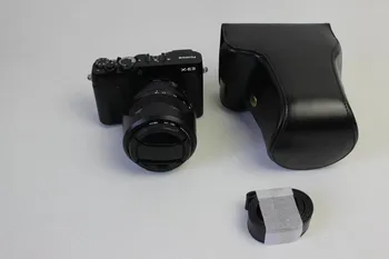 Pu Kožené Fotoaparát Prípade Bag obal S Popruhom Pre Fujifilm X-E3 FUJI XE3