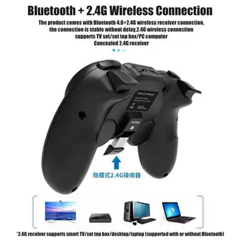 Pubg Bezdrôtové Bluetooth Mobile Tlačítkový Ovládač Pre Android, IOS IPhone PC gamepad TV Box Regulátor So 6-Os Rukoväť