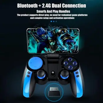 Pubg Bezdrôtové Bluetooth Mobile Tlačítkový Ovládač Pre Android, IOS IPhone PC gamepad TV Box Regulátor So 6-Os Rukoväť