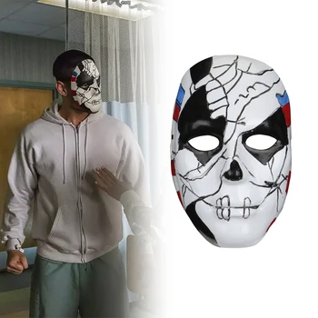 Punisher 2 Billy Russo Cosplay Maska Plastové Kostým, Rekvizity Halloween Masquerad Maska Unisex Dospelých Coser