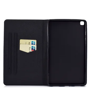 Puzdro pre Samsung Galaxy Tab 10.1 SM-T510 SM-T515 Vytlačené Magnetické Tablet Capa Kryt Funda pre Samsung Galaxy Tab 10 1 2019