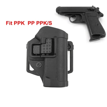 Pušku Závesu Pás - Walther PPK Taktické Pištole Puzdro zbrane Príslušenstvo Pás Slučky pre Paintball