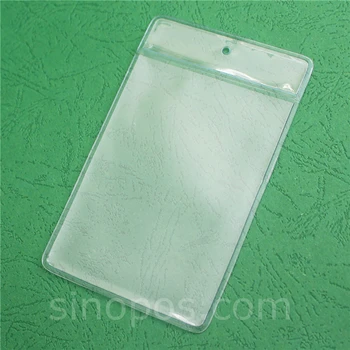 PVC Puzdro Pre 6-8 cm Karty, nábytok značky prihlásiť držiteľ vstupenky rukáv plastového vrecka obálku kryt vrecku vešiak vinyl ochranný film