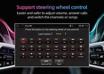 PX6 4G+64 G 2 din Android 10.0 auto dvd Multimediálne pre Ford Focus 2012 gps navigácie wifi 4G zrkadlo odkaz volant, autorádio