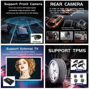 PX6 Android 10.0 Auto Multimediálny prehrávač DVD, Stereo Pre Fiat Ducato 2006+ CITROEN Jumper, PEUGEOT Kolónka Rádio stereo GPS vedúci jednotky