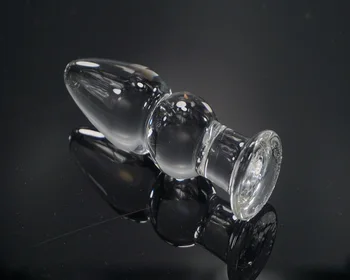 Pyrex glass pagoda análny plug dildo crystal zadok plug sexuálne hračky