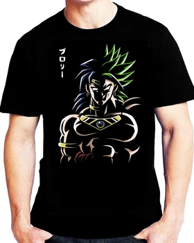 Pánske Módne Letné T-shirt Legendárny dve Tváre - Broly Anime T-Shirt pánske Funny T-shirt
