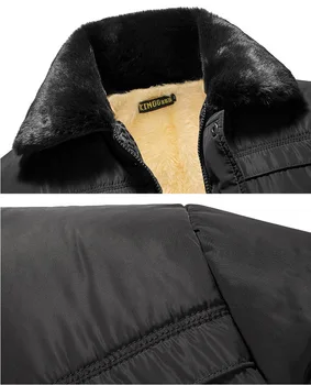 Pánske zimné bundy a vrchné oblečenie s kapucňou hrubé teplo Japonských a kórejských coats pánske sako značky windbreaker bežné streetwea
