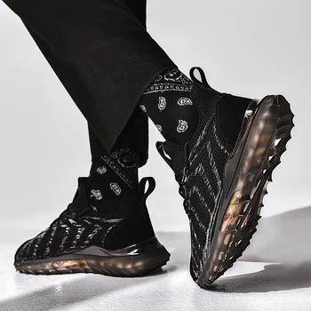 Pánske šok absorpcie športové topánky priedušná príležitostná obuv módne multi-farebné voliteľné vonkajšia bežecká obuv nové svetelné