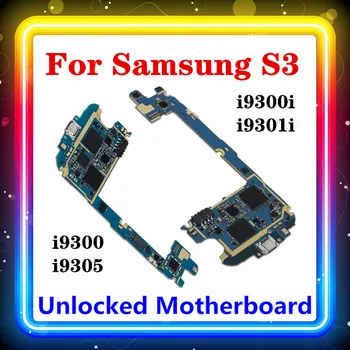 Pôvodnej Doske Pre Samsung Galaxy S3 I9300 / I9305 / I9300I / I9301I Doska S Plnou Žetónov, Čisté Logiky Rada 16GB