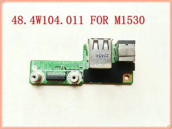 PÔVODNÉ 48.4W104.011 DC Napájací Konektor USB Rada PRE DELL XPS M1530 1530 PP28L USB MOC RADA 48.4W104.011 FUNGUJE