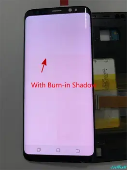 PÔVODNÉ burn-in sahdow Náhradná pre SAMSUNG Galaxy S9 Dotykový LCD Displej Digitalizátorom. S9+ Plus LCD G960 G965 s Rámom